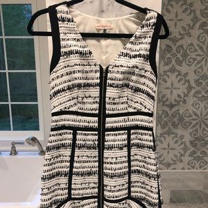 Rebecca Taylor Black and White Dress